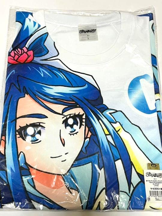 Amazon.co.jp: キュアアクア フルカラープリントTシャツ Yes